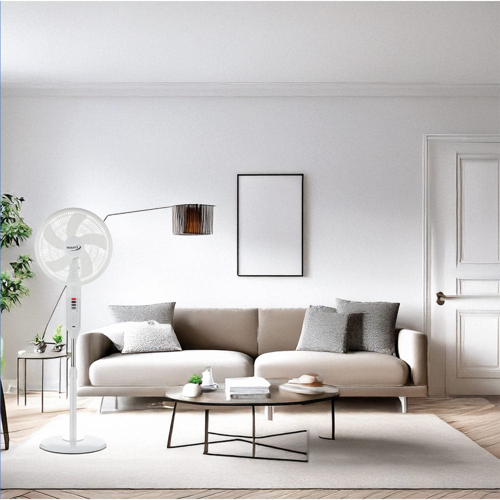 VENTILATEUR SUR PIED 2EN1 SOLAIRE ET ELECTRIQUE DIAM 41CM (5)