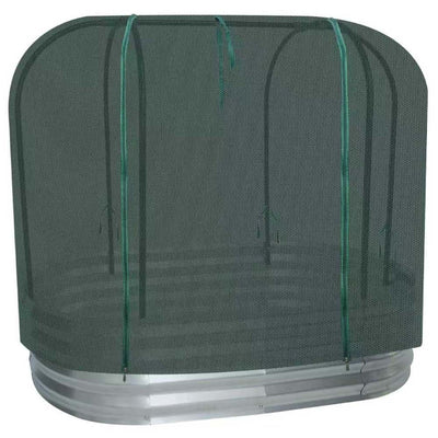 CARRE POTAGER METAL GALVANISE 120x60x30-110CM