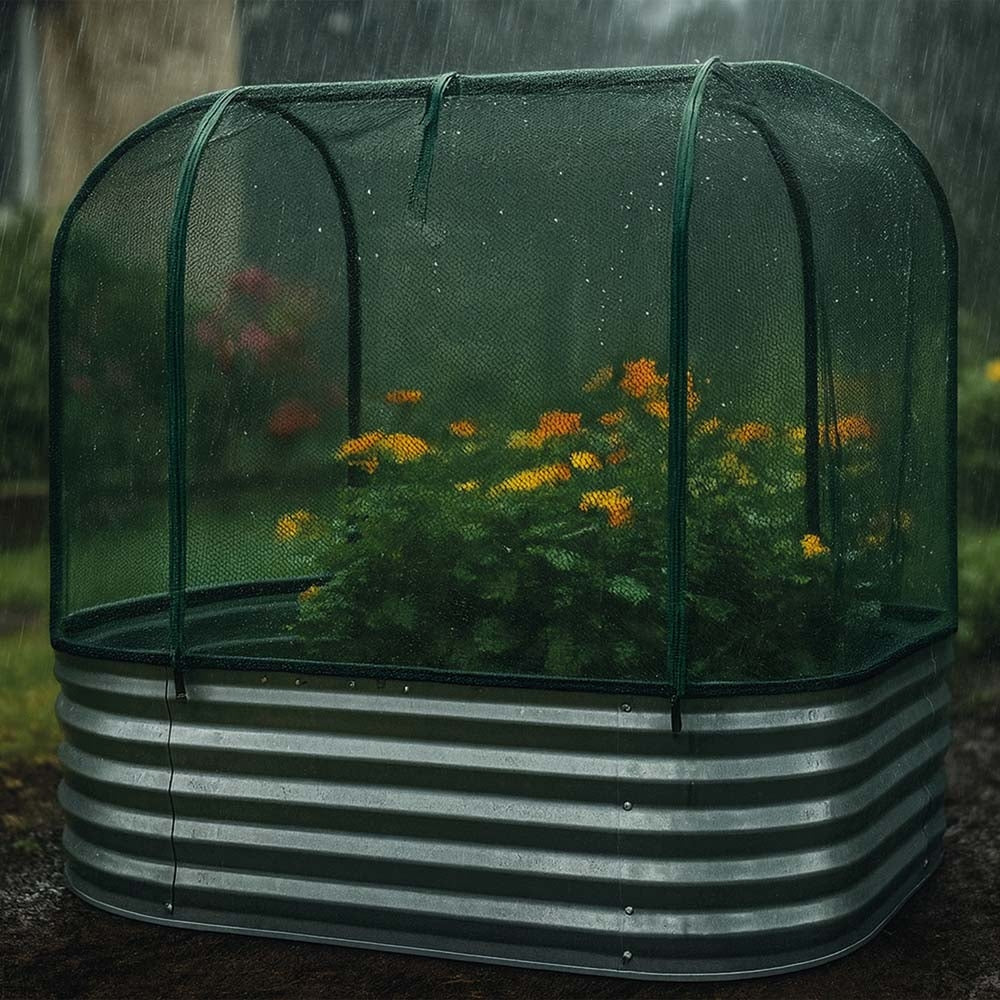 CARRE POTAGER METAL GALVANISE 120x60x30-110CM (8)