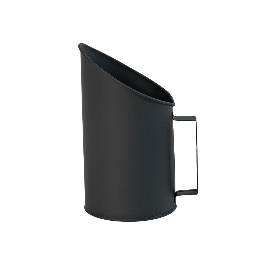 PELLE A PELLETS GRANULES BOIS TAMIS ACIER NOIR (2)