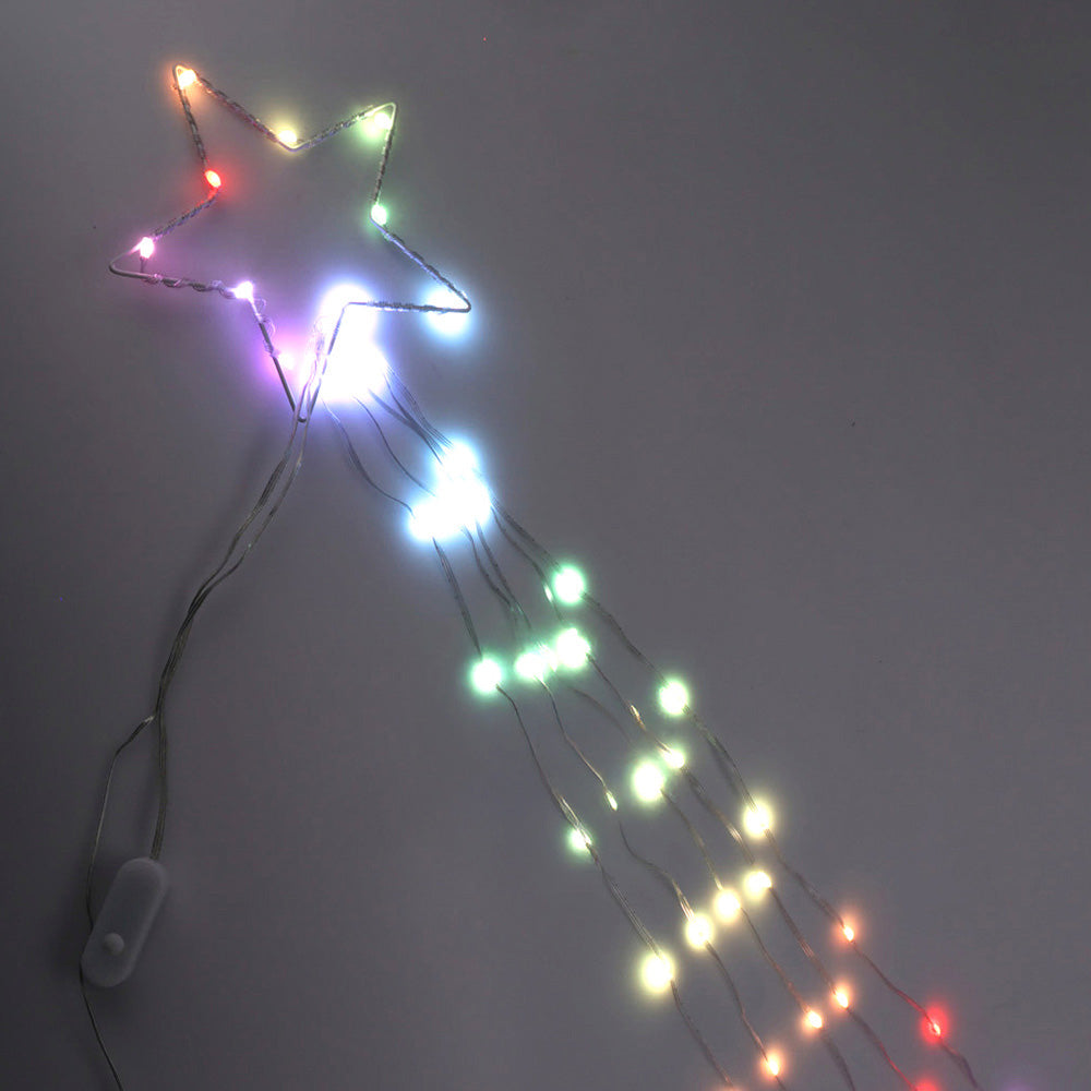 ETOILE FILANTE LUMINEUSE ELECTRIQUE 85LED RVB AVEC TELECOMMANDE (6)