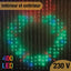 RIDEAU  LUMINEUX RGB 400 LED 2X2M AVEC APPLICATION MOBILE (4)