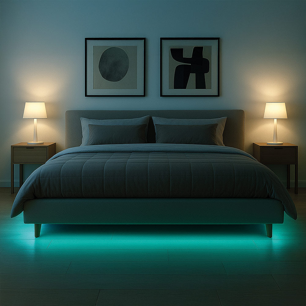 RUBAN LUMINEUX ELECTRIQUE 3M  90 LED MULTICOULEUR AVEC CONTROLEUR (3)