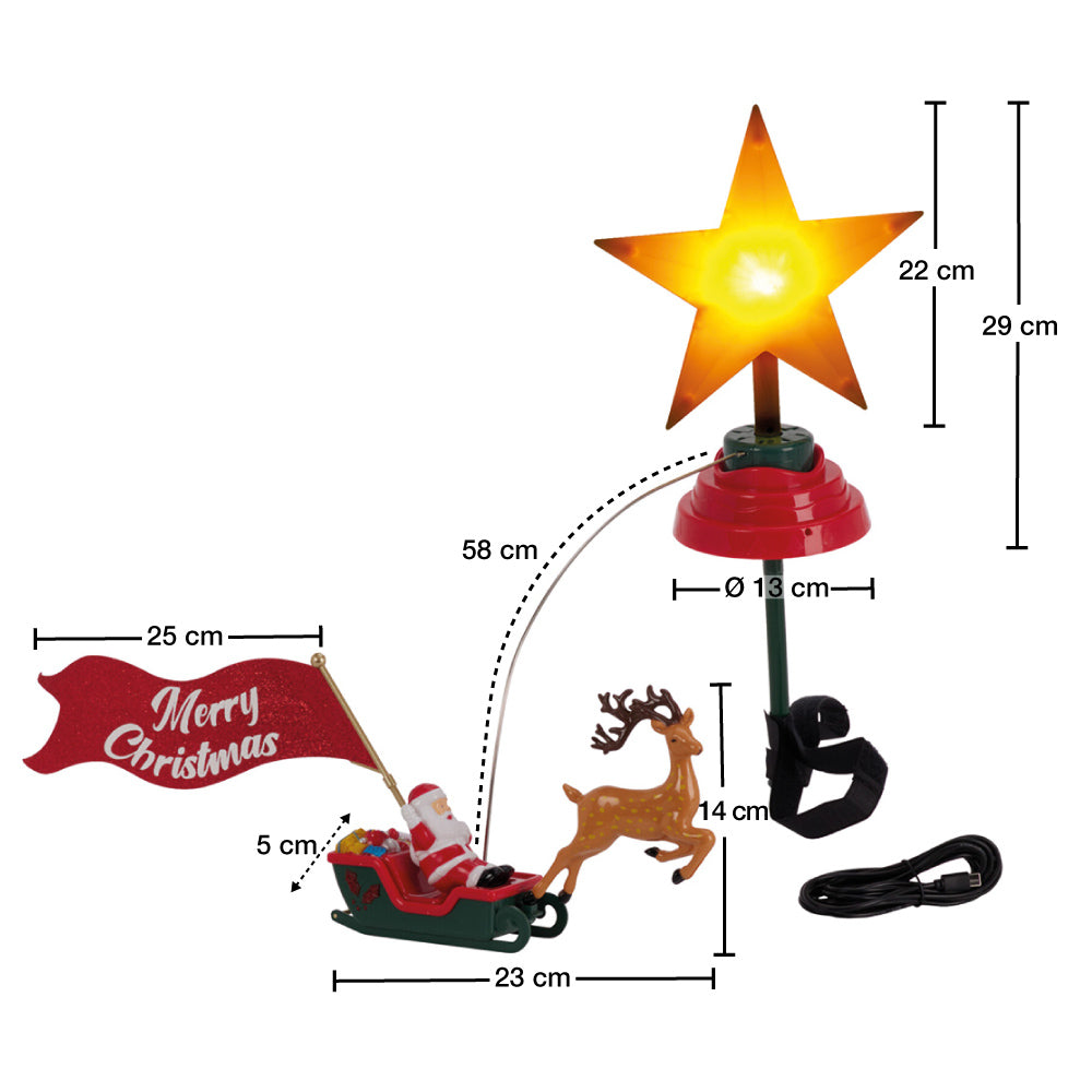 CIMIER USB ANIME AVEC SANTA LED (3)