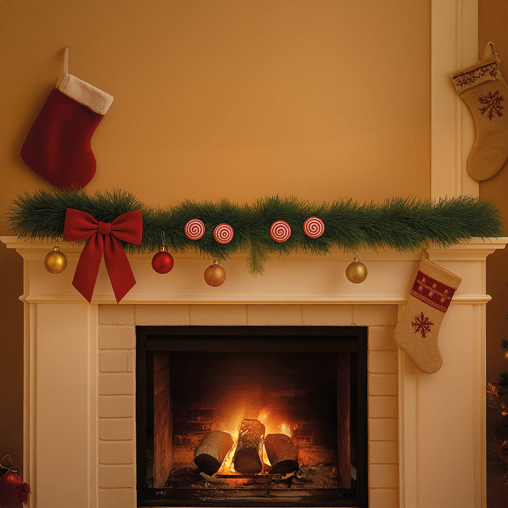 GUIRLANDE VERTE 200X6X5M BOA LONGUE (1)