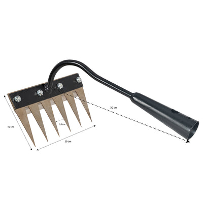 RATEAU DE DESHERBAGE 6 DENTS (1)