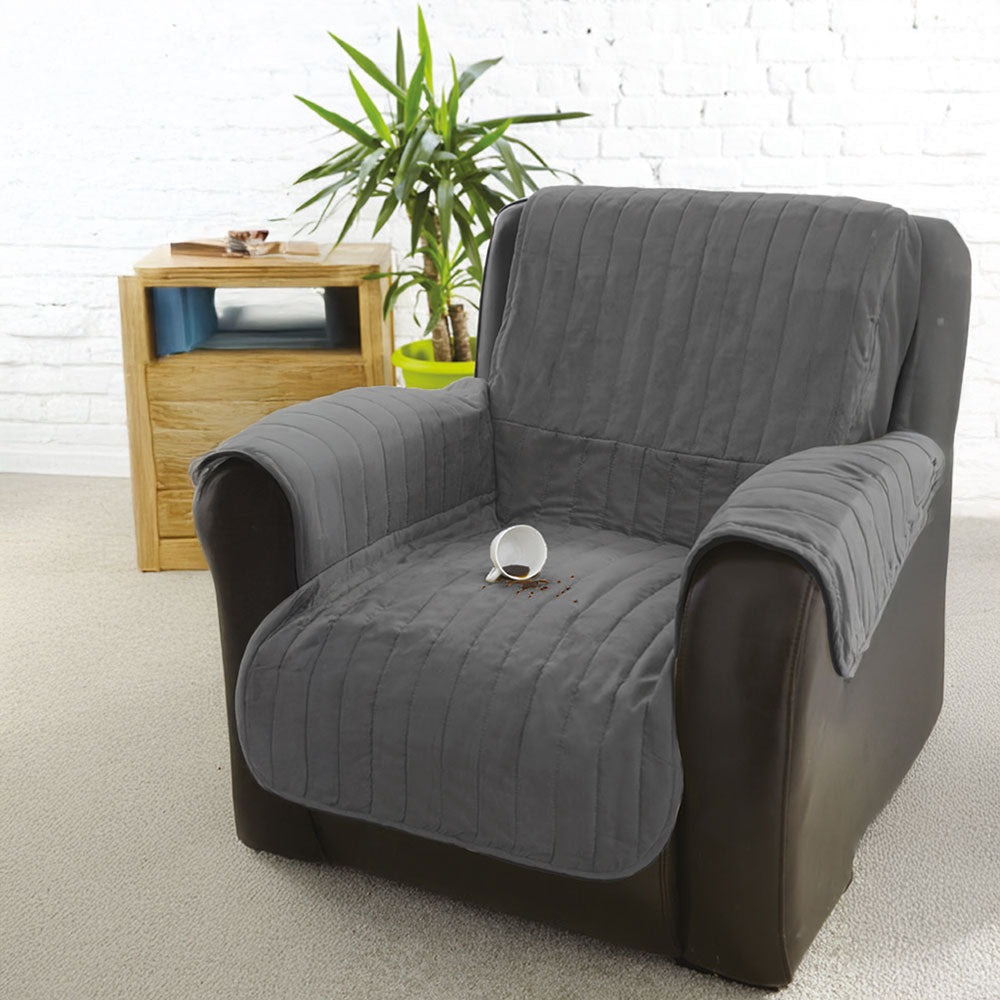 COUVRE FAUTEUIL ET CANAPÉ WATERPROOF MARRON (5)