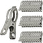 LOT DE 30 PINCES A LINGE INOX 5,7xØ1,3CM