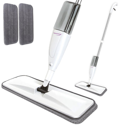 BALAI SERPILLERE PULVERISATEUR AVEC RÉSERVOIR 300 ML ET 2 MOP