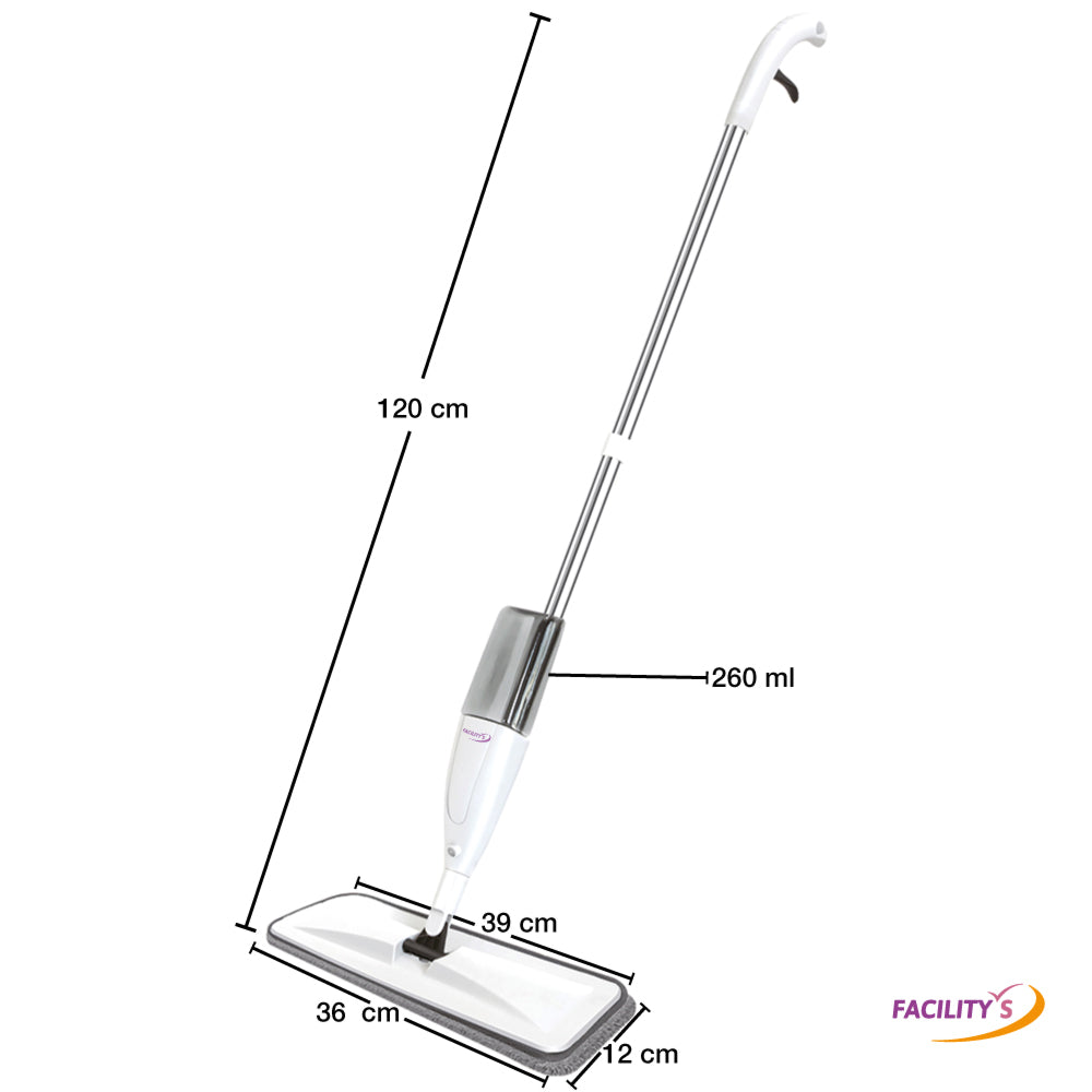 BALAI SERPILLERE PULVERISATEUR AVEC RÉSERVOIR 300 ML ET 2 MOP (2)