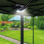 LAMPE SOLAIRE PINCE DETECTEUR DE MOUVEMENT 350LM (8)