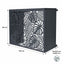CACHE CLIMATISEUR 105X90X66,5CM TROPICAIR (5)