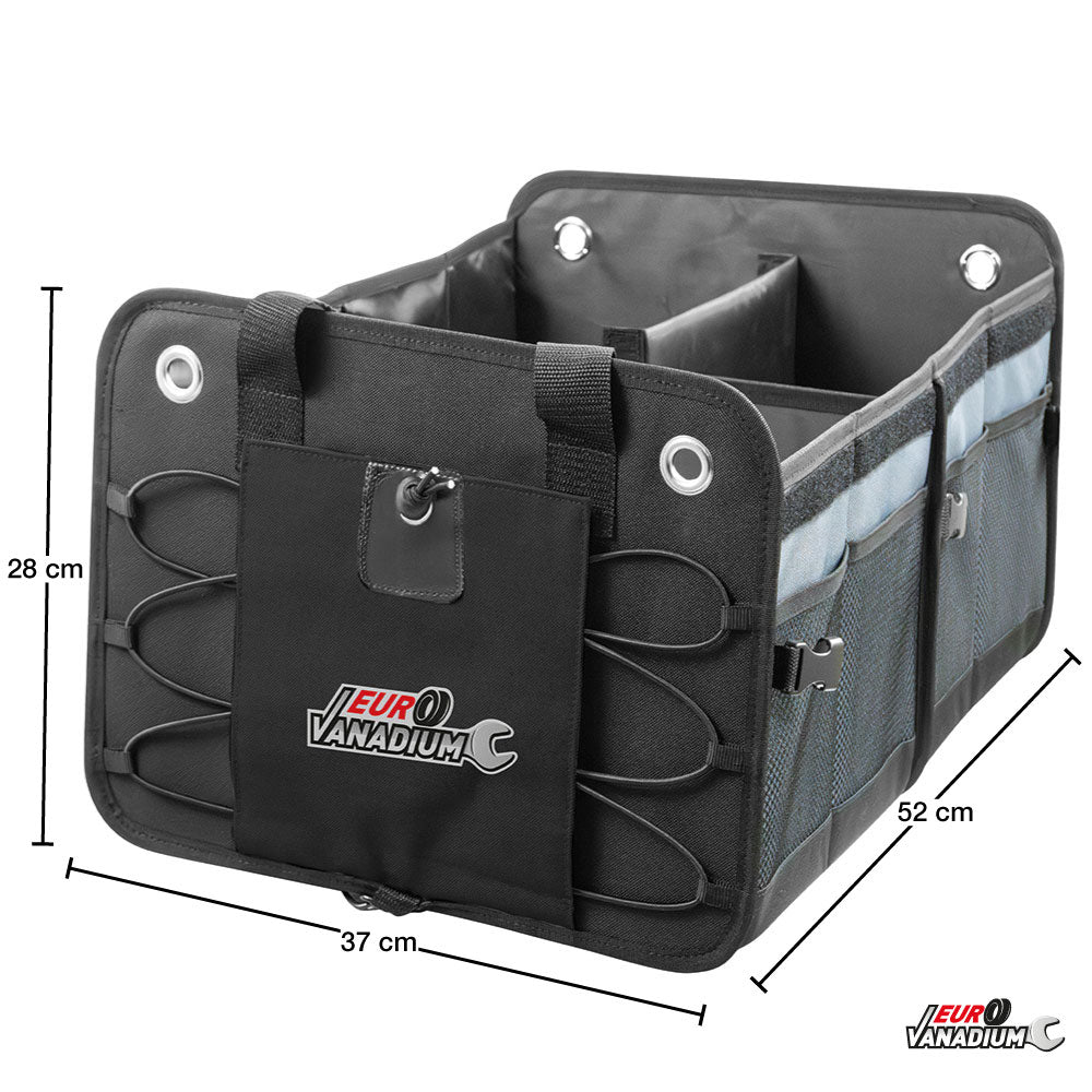 ORGANISEUR DE COFFRE VOITURE PLIABLE 52x37x28CM (2)