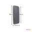 MOP DE RECHANGE BALAI SERPILLERE 39X12CM GRIS (1)