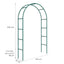 ARCHE DE JARDIN 240x140CM VERT LOT DE 2 (5)