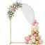 ARCHE DE MARIAGE 220x120 CM METAL OR