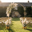 ARCHE DE MARIAGE 220x120 CM METAL OR (5)