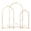 ARCHES DE MARIAGE METAL OR  HAUTEURS 220 180 140 CM X3 (5)