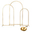 ARCHES DE MARIAGE METAL OR  HAUTEURS 220 180 140 CM X3 (4)