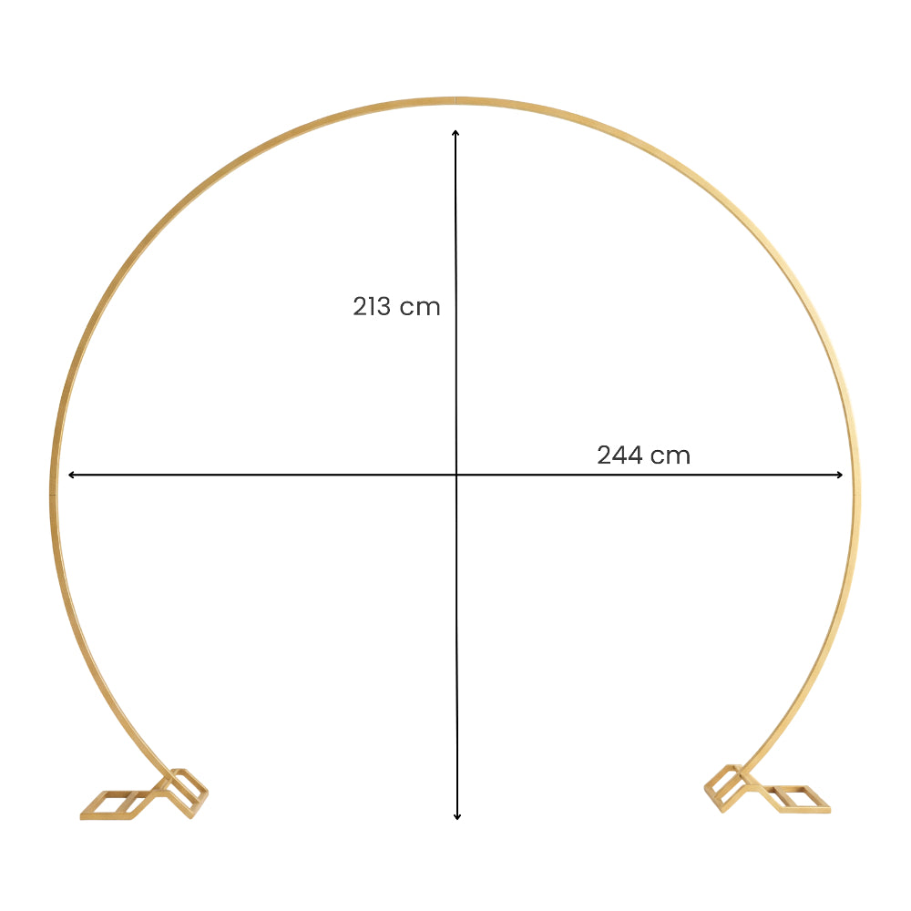 ARCHE DE BALLON 244 x 213 CM METAL OR (3)