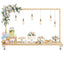 ARCHE DE TABLE EXTENSIBLE METAL OR L79 A 280CM H79 A 162CM