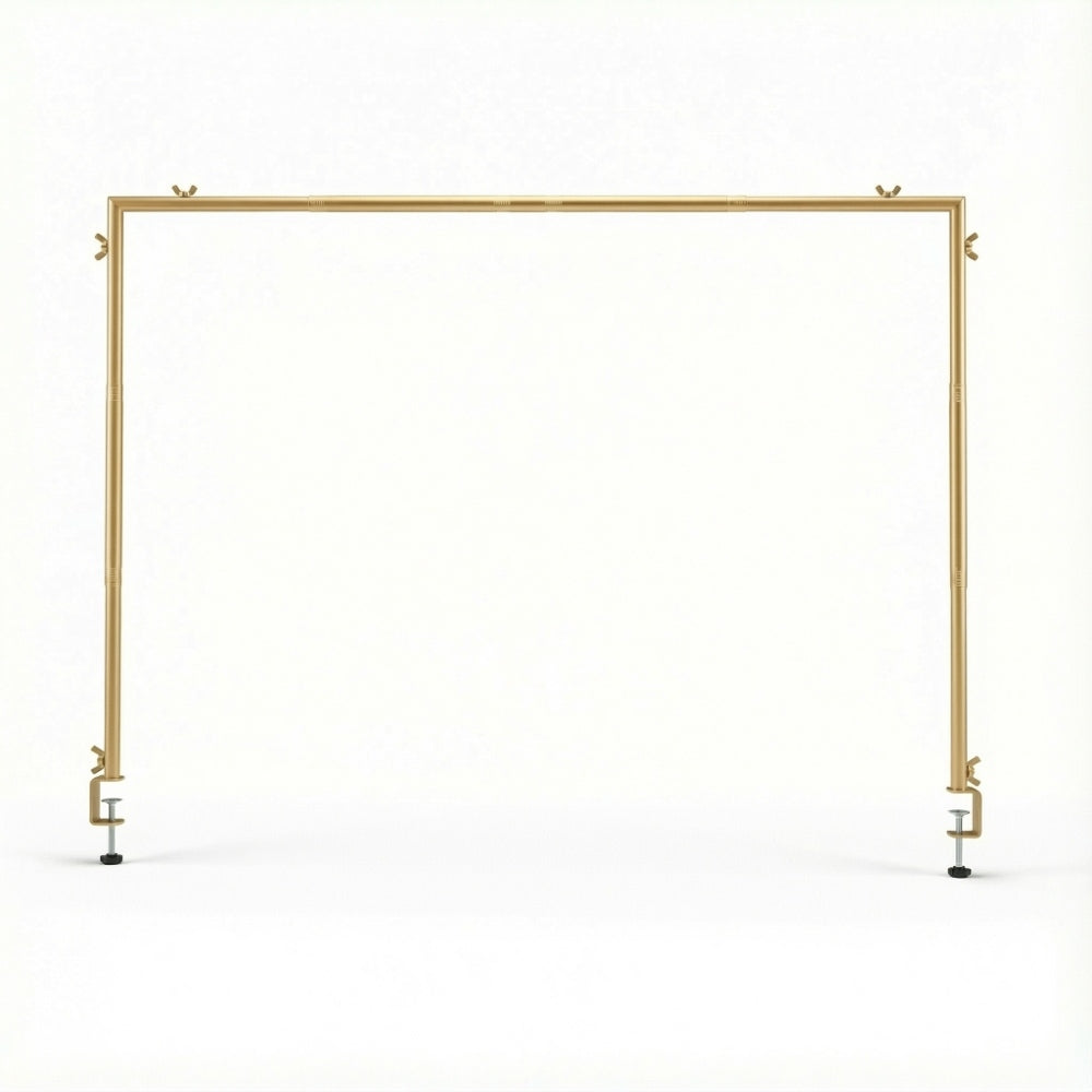 ARCHE DE TABLE EXTENSIBLE METAL OR L79 A 280CM H79 A 162CM (2)