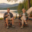 CHAISE DE CAMPING PLIANTE ALTERRA EN ALUMINIUM ET OXFORD 600D ORANGE (6)