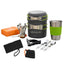 POPOTE DE CAMPING KIT CASSEROLES ALUMINIUM ET RECHAUD 12 PIECES TRAILGAZ PAN (7)
