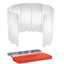 PARE-VENT PLIABLE POUR RÉCHAUD DE CAMPING ALUMINIUM 10 PANNEAUX 8,4X26CM