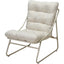 SALON DE JARDIN 3 PIECES 2 CHAISES RELAX ET TABLE ACIER COULEUR CREME (1)