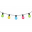 GUIRLANDE LUMINEUSE FÊTE  20LED 5M NOIR