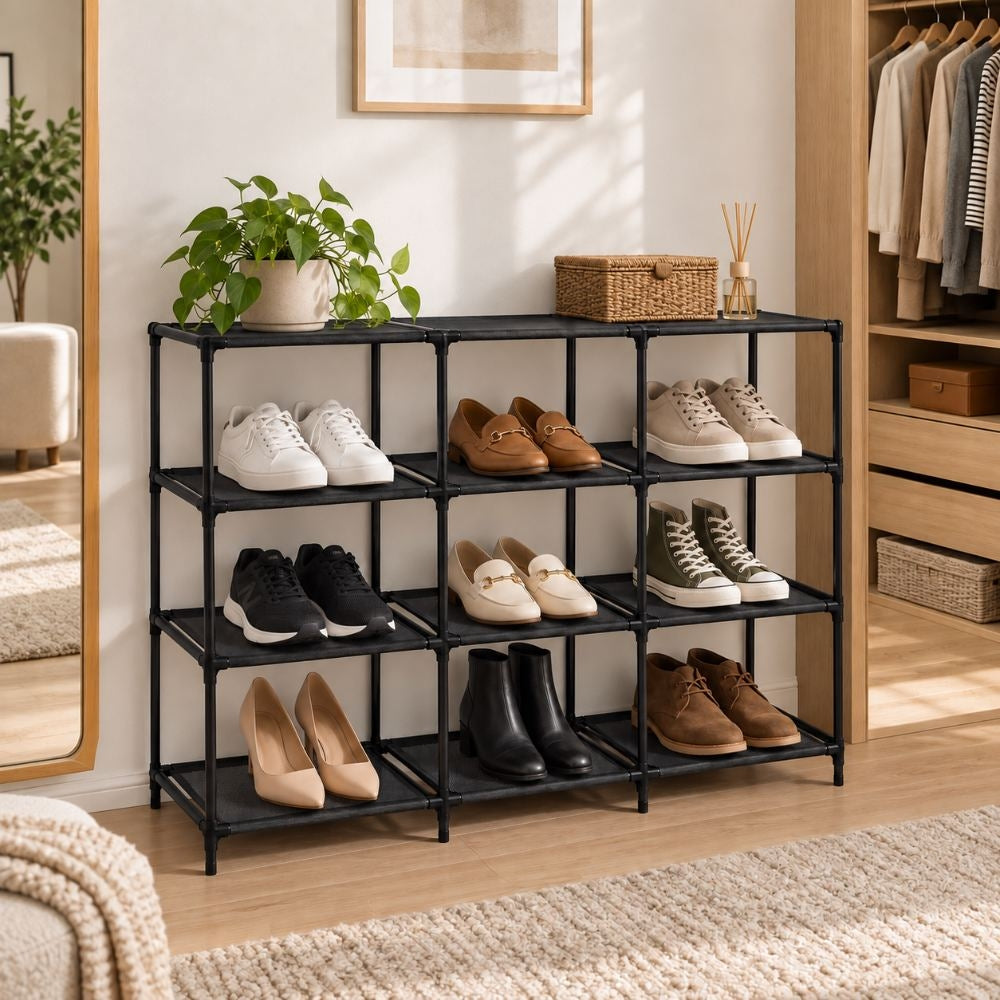 ETAGERE A CHAUSSURES MODULABLES 4 NIVEAUX (2)