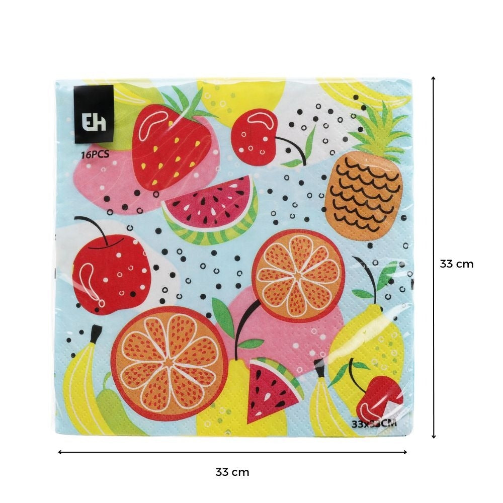 SERVIETTES DE TABLE 33X33CM X 16 (2)
