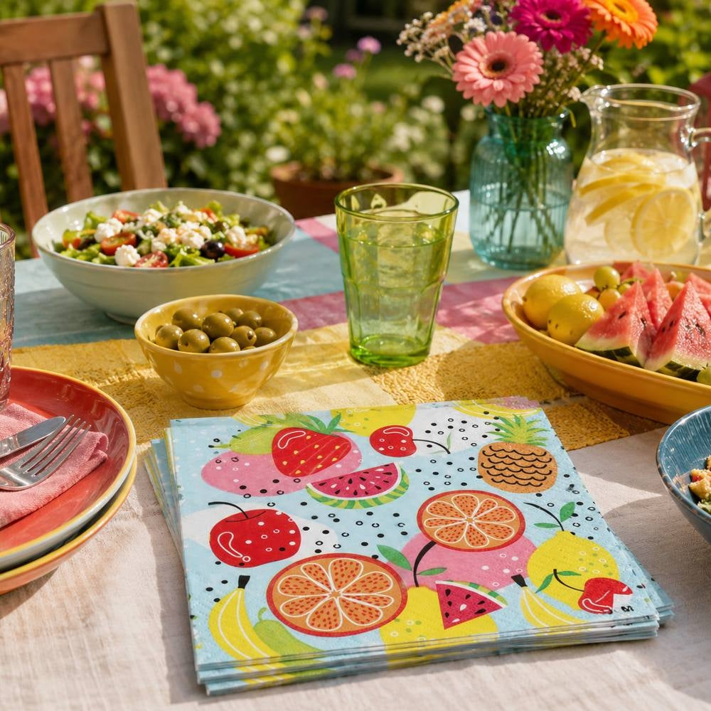 SERVIETTES DE TABLE 33X33CM X 16 (1)