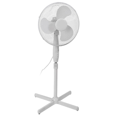 VENTILATEUR SUR PIED BLANC