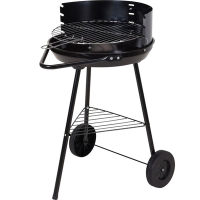BARBECUE ACIER NOIR