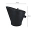 SEAU A CENDRES 4 PIECES 7L ACIER NOIR (1)