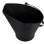 SEAU A CENDRES 4 PIECES 7L ACIER NOIR (4)
