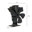 VENTILATEUR POELE A BOIS 6 PALES SANS ELECTRICITE 14 × 11 × 19 CM (2)