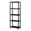 ETAGERE PLASTIQUE MULTI-NIVEAUX EN PLASTIQUE NOIR (3)