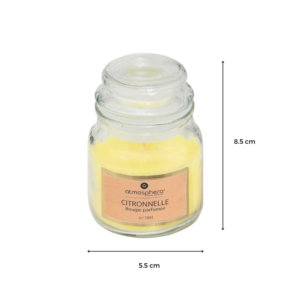 BOUGIE PARFUMEE CITRONNELLE EN VERRE (3)