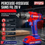 COFFRET PERCEUSE VISSEUSE 45NM 20V CHARGEUR 2 BATTERIES 2AH (2)