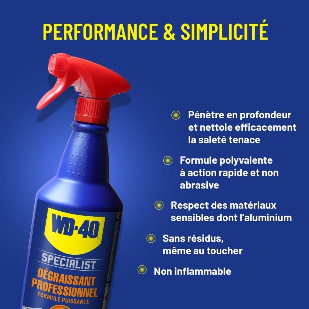 DEGRAISSANT WD-40 SPECIALIST PROFESSIONNEL MULTI-SURFACES 1 L (2)