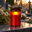 LANTERNE FUNÉRAIRE EFFET LUMIÈRE VACILLANTE