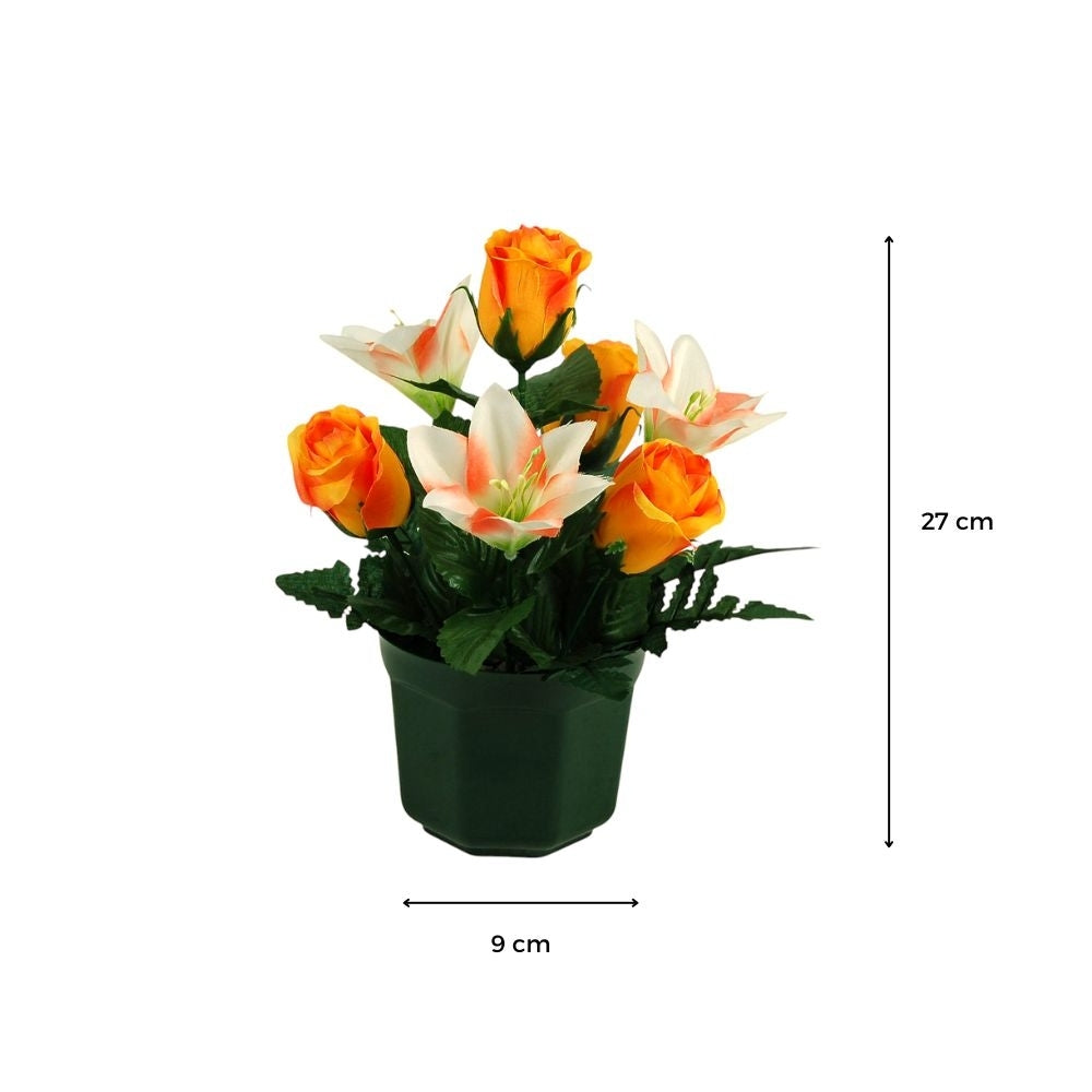 COMPOSITION FLORALE ARTIFICIELLE (1)