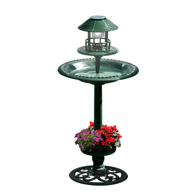 VASQUE OISEAUX SOLAIRE JARDINIÈRE