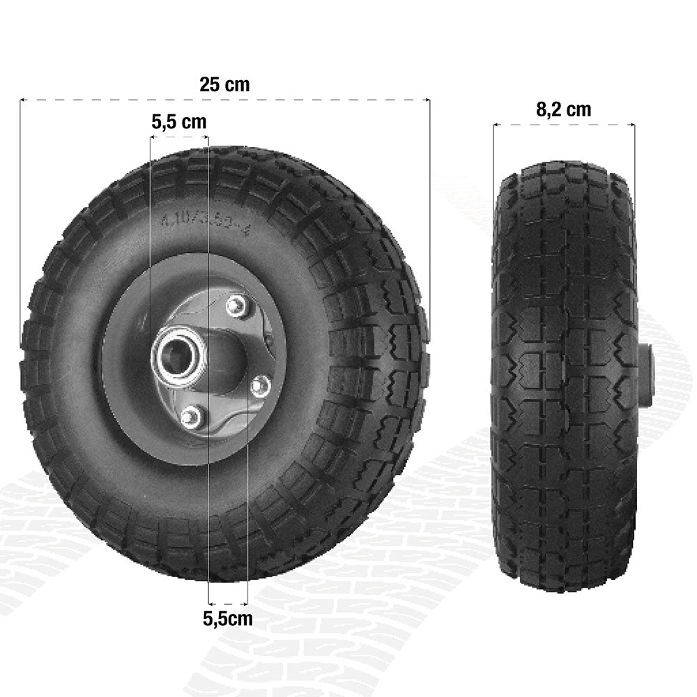 ROUE INCREVABLE AXE DÉPORTÉ Ø 260 MM (1)