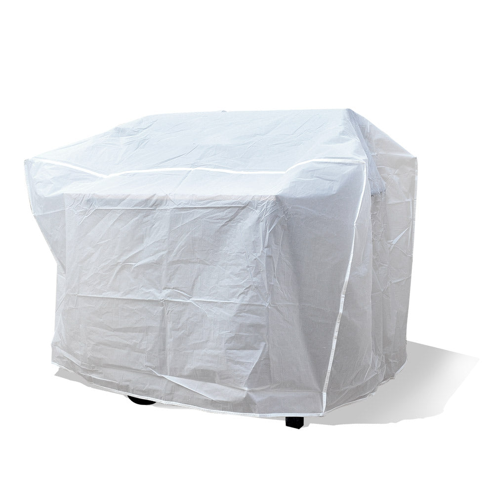 HOUSSE BARBECUE PLASTIQUE BLANC