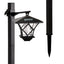 LAMPADAIRE LED SOLAIRE 2 POSITIONS (5)