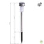 BORNES SOLAIRES INOX BLANCHES X20 (2)